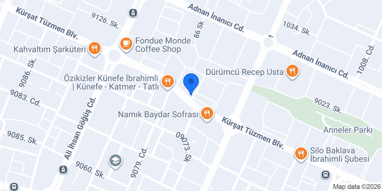 Bedir Dondurma İbrahimli konumu