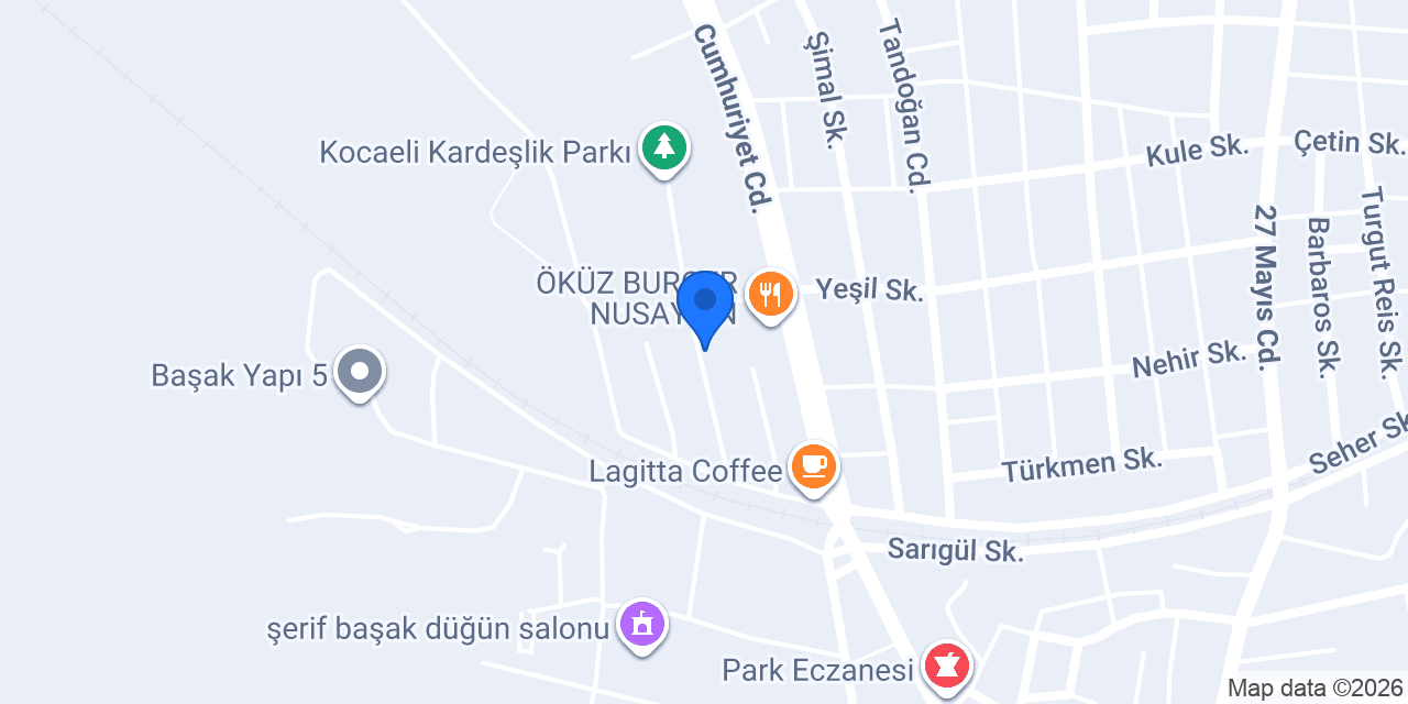 Özel Sahra Sürücü Kursu konumu