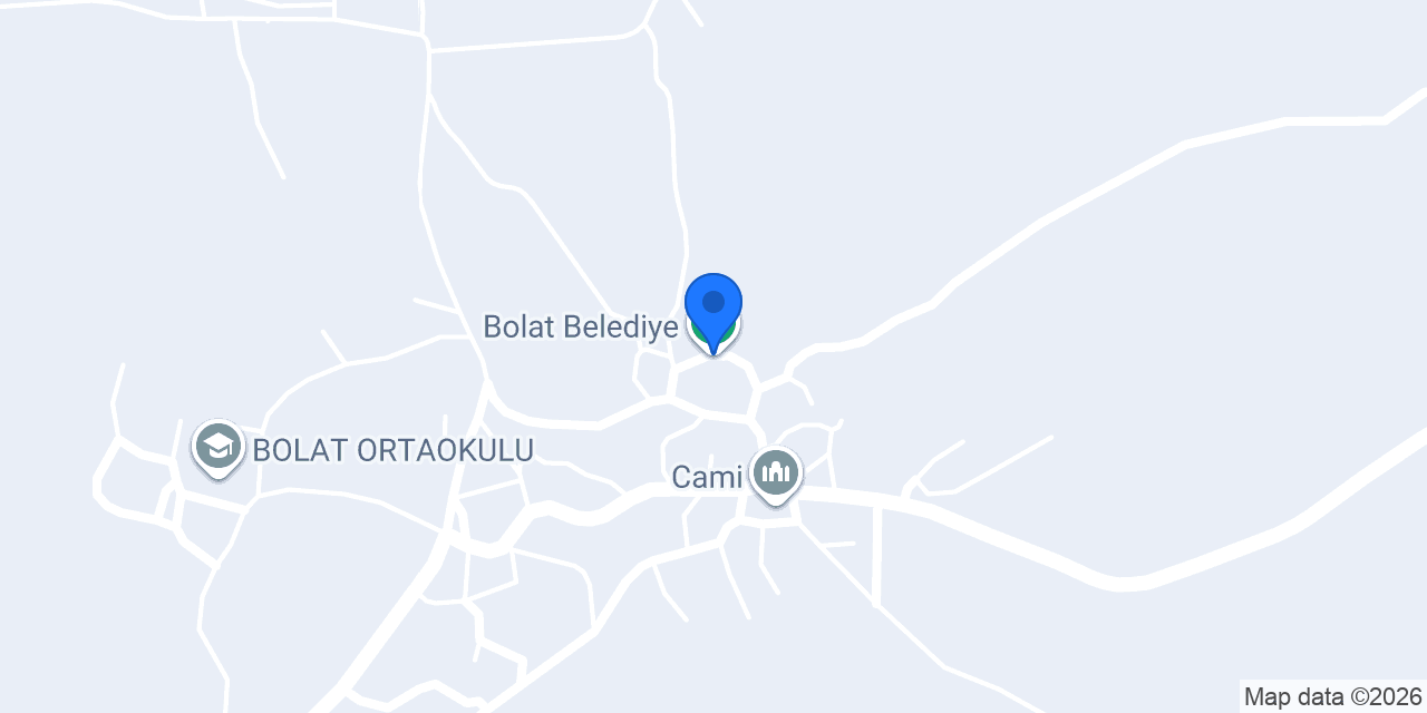 Bolat Belediye konumu