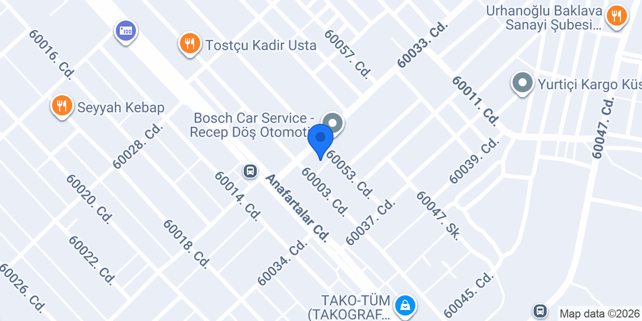Tek Yıldız Otomatik Kapı Sistemleri konumu