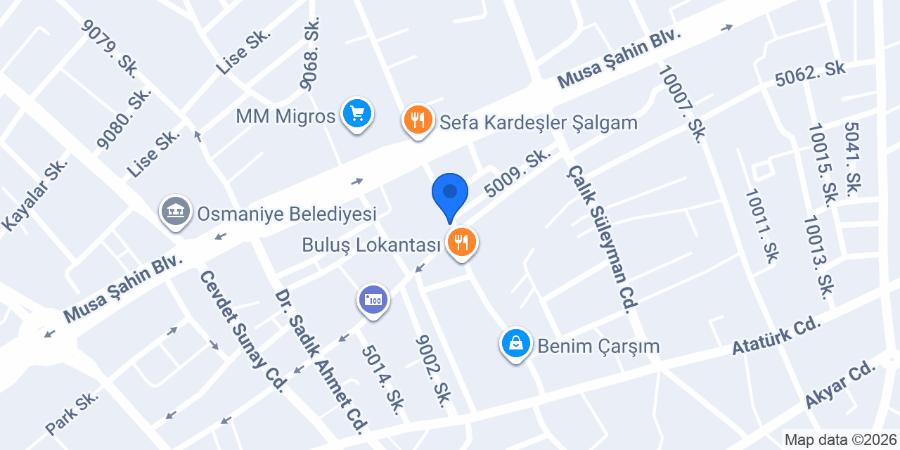 Çınar lokanta konumu