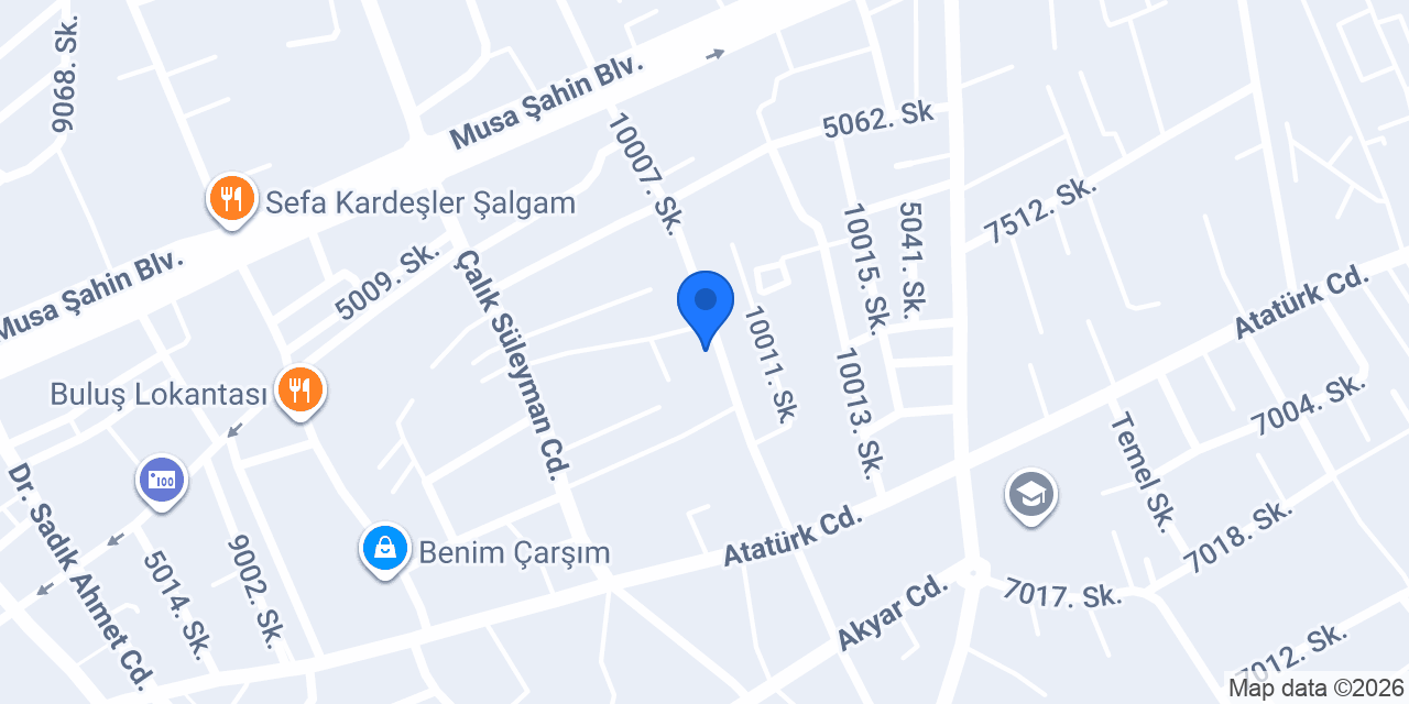 Ak Eczanesi konumu