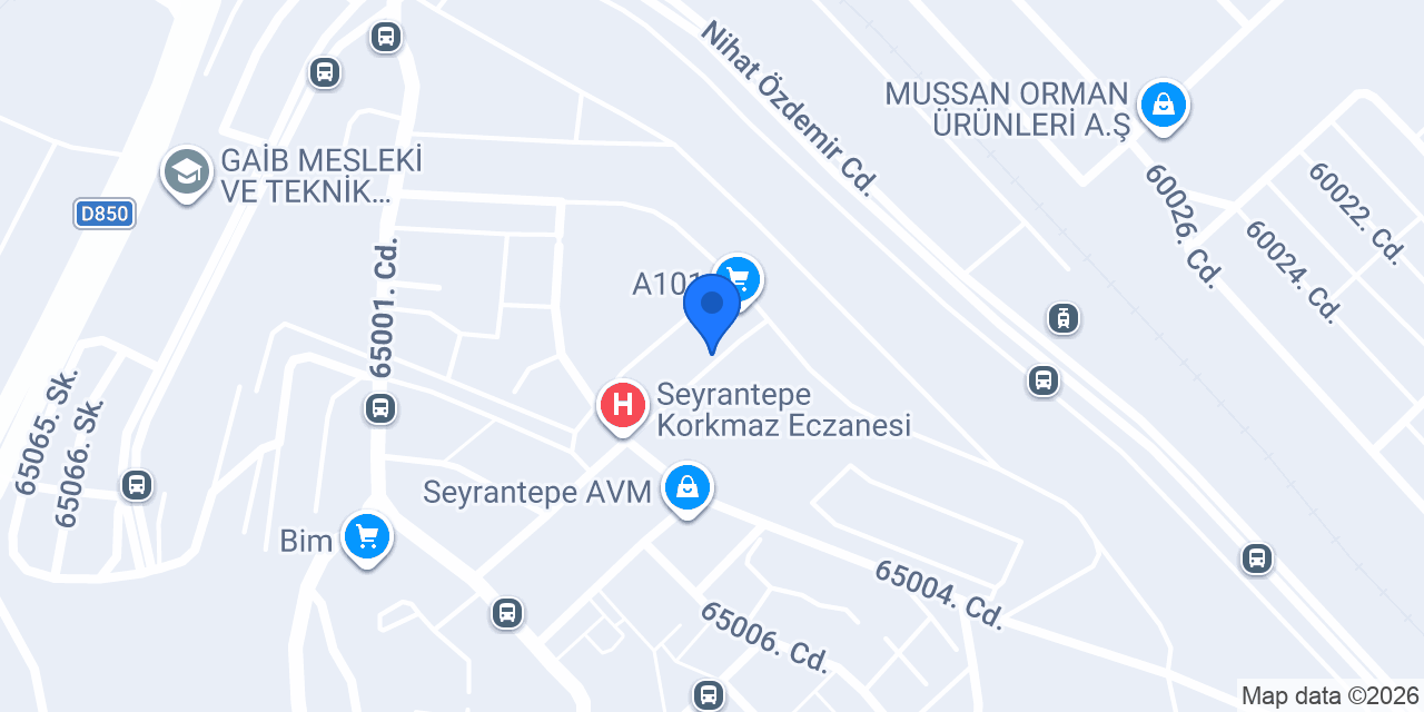 Berber/Kuaför Okan Özçelik konumu