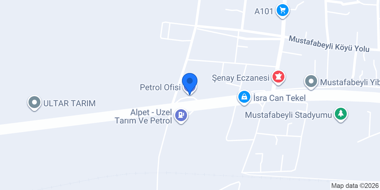 Petrol Ofisi konumu