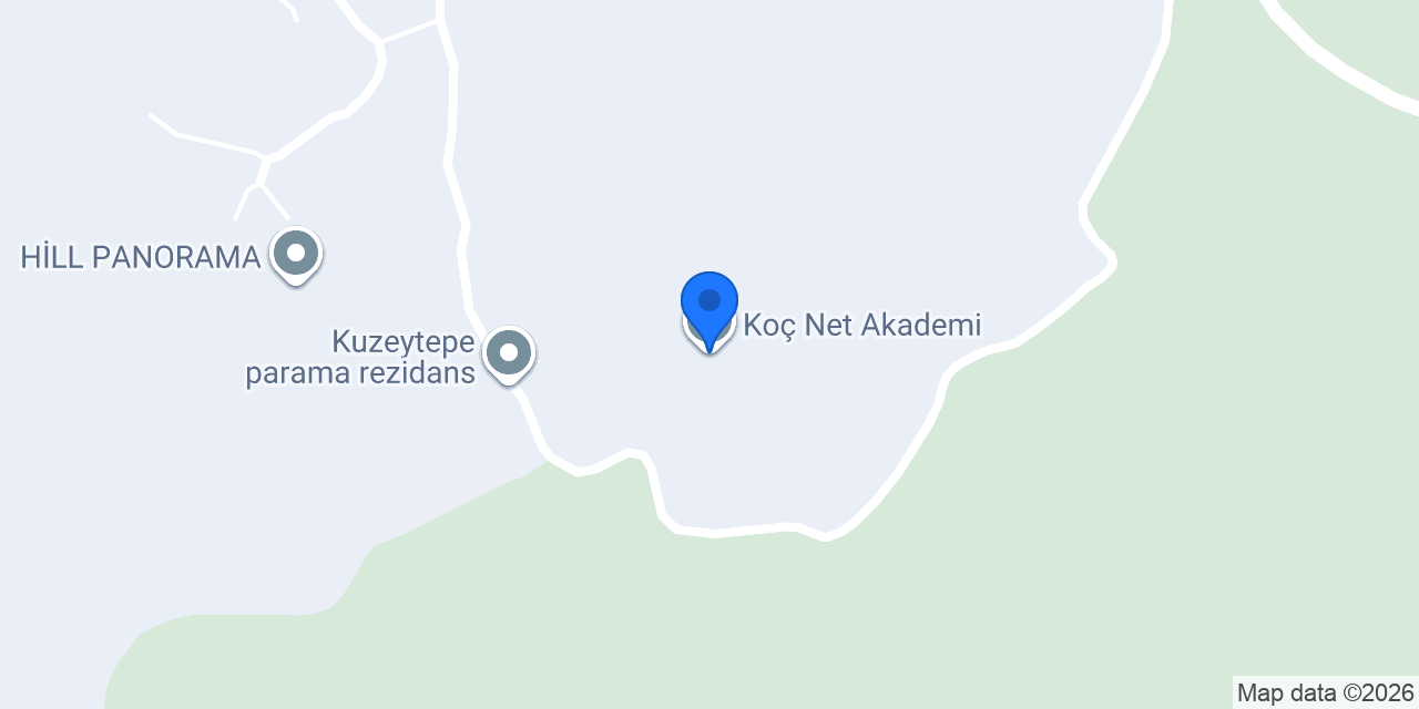 Koç Net Akademi konumu