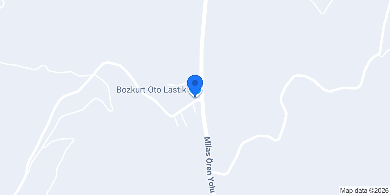 Bozkurt Oto Lastik konumu
