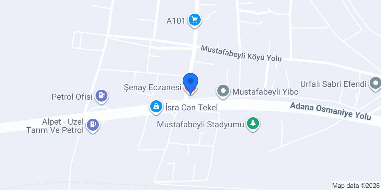Şenay Eczanesi konumu