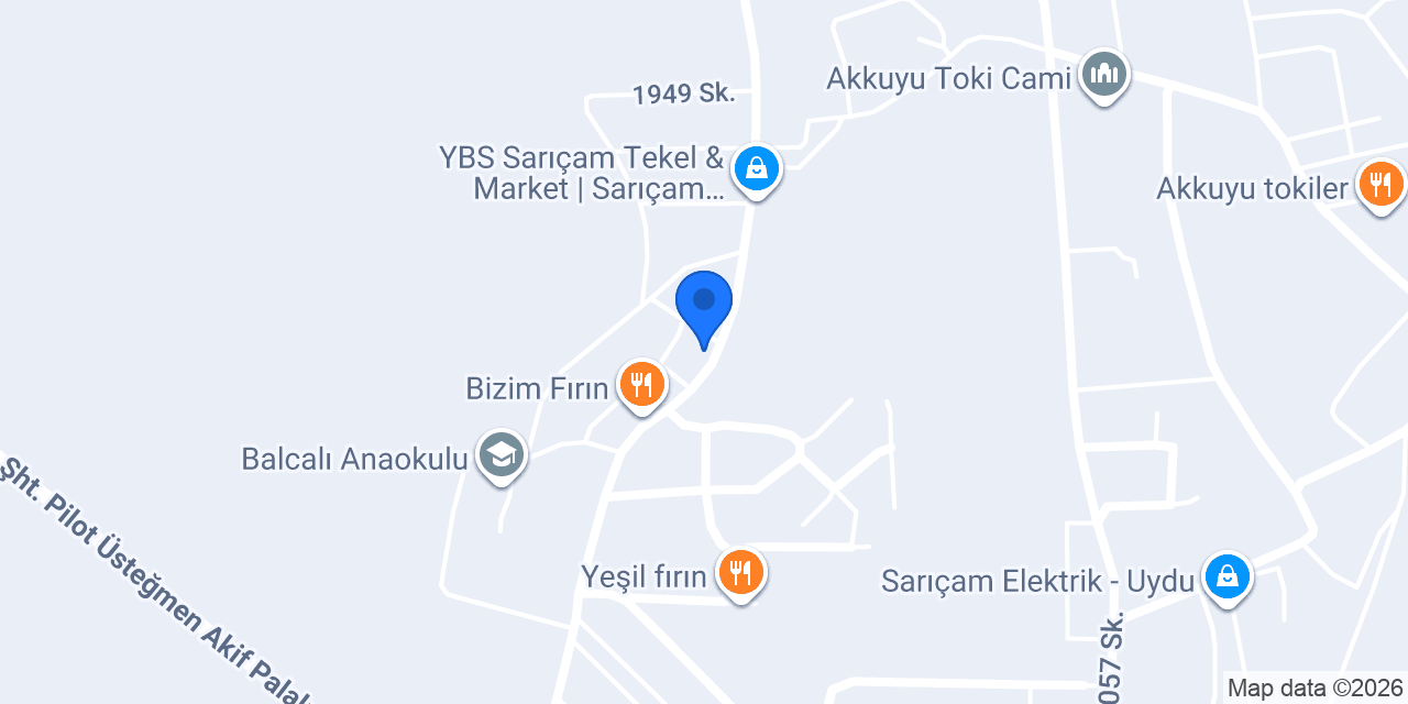 Sarıçam Hasan Çilingir konumu