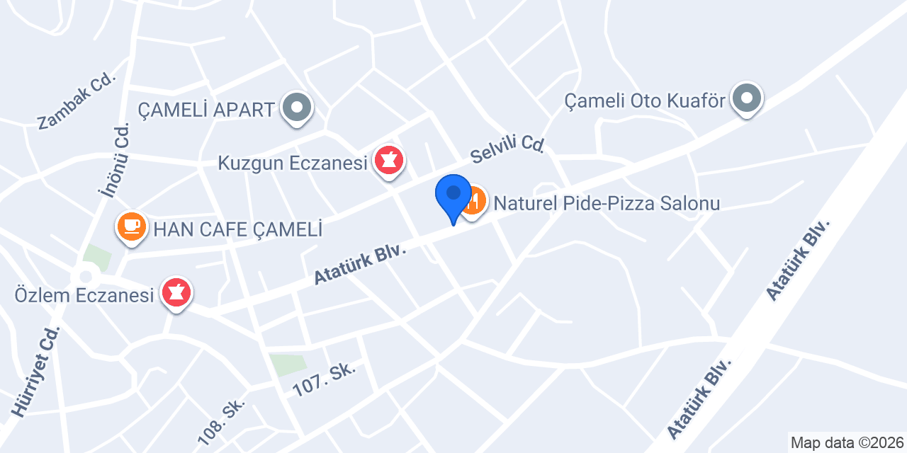 Asel Pide ve Ev Yemekleri konumu