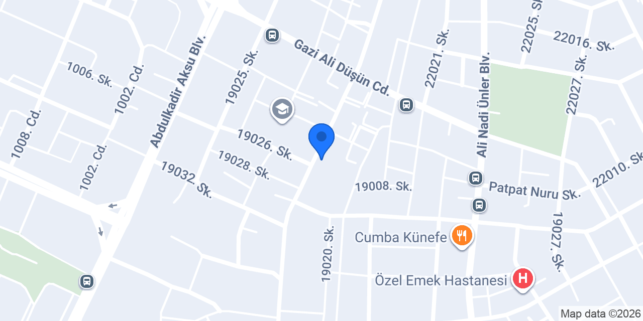 TUĞÇE KAZAZ ECZANESİ konumu