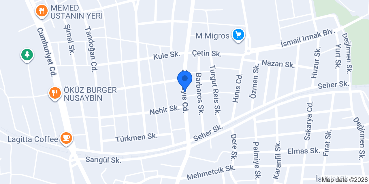Nusaybin Yaban konumu