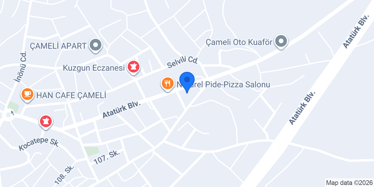 Çambel Ltd.Şti. konumu