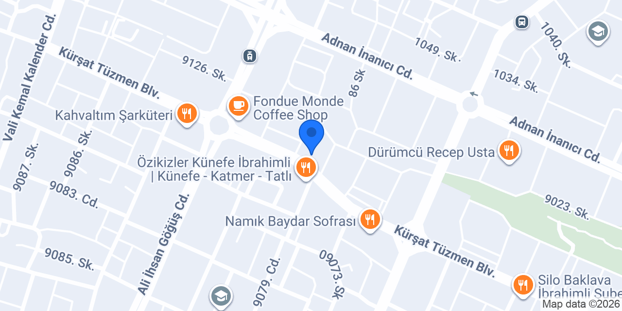 Fırıncıoğlu Patisserie konumu