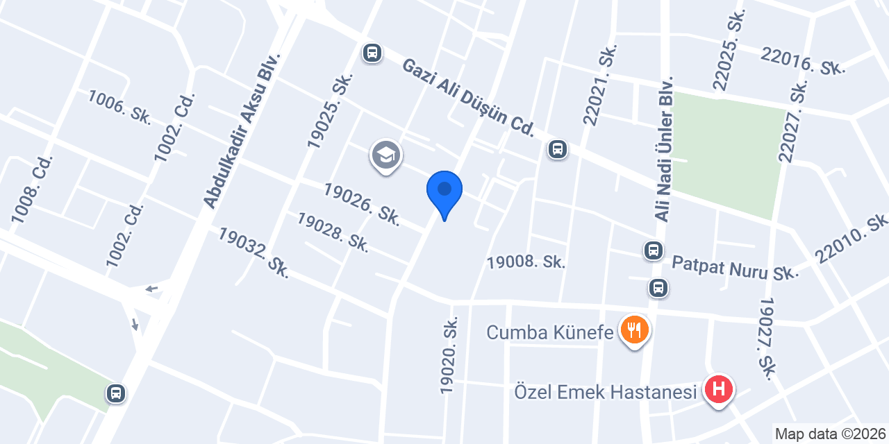 Çilek Eczanesi konumu