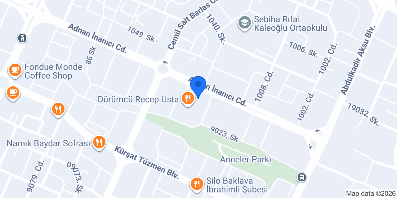 Beğendik Döner İbrahimli Şubesi konumu