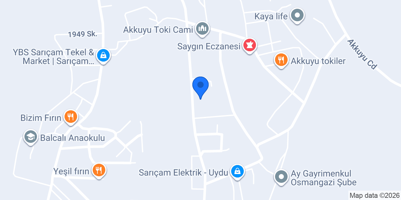 Çalışkan Elektrik konumu