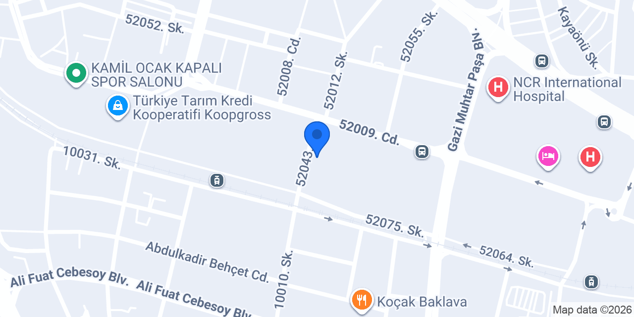 OtoExpress konumu