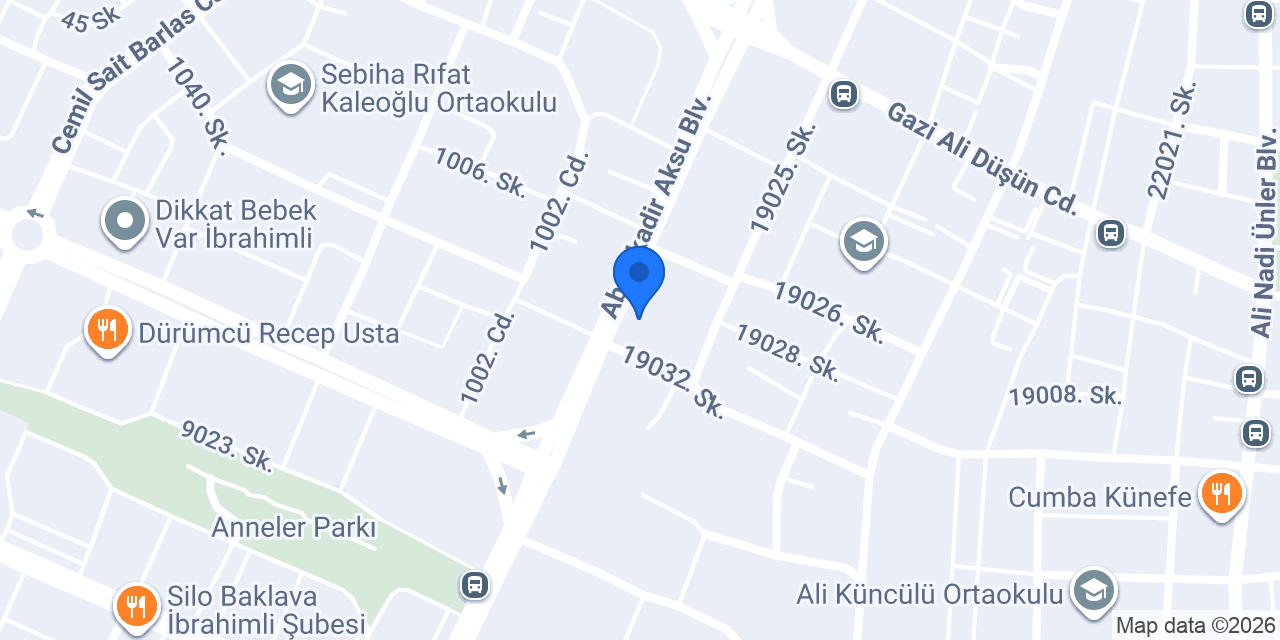 Orne Mobilya konumu