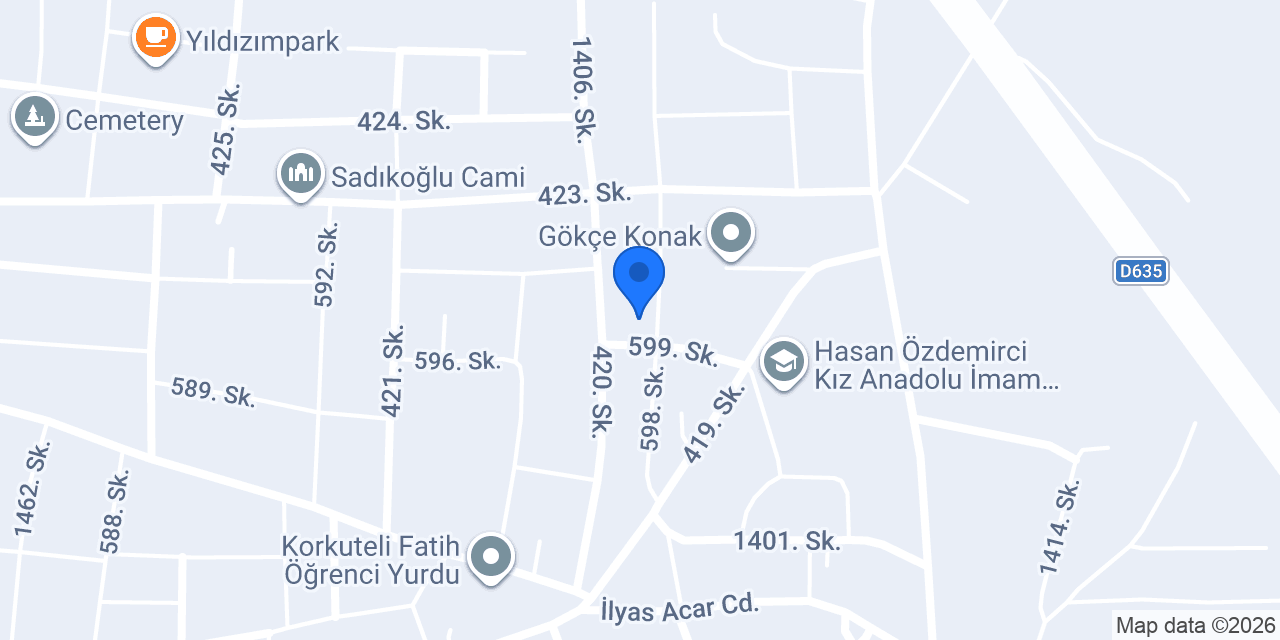 Çivioğlu Otomotiv konumu