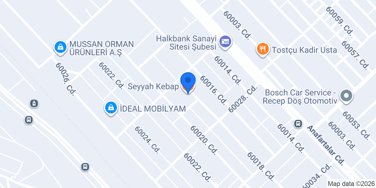 Seyyah Kebap konumu