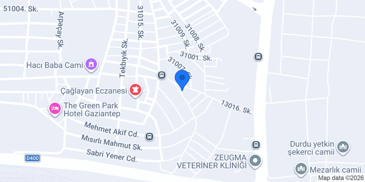 Detay terzi konumu