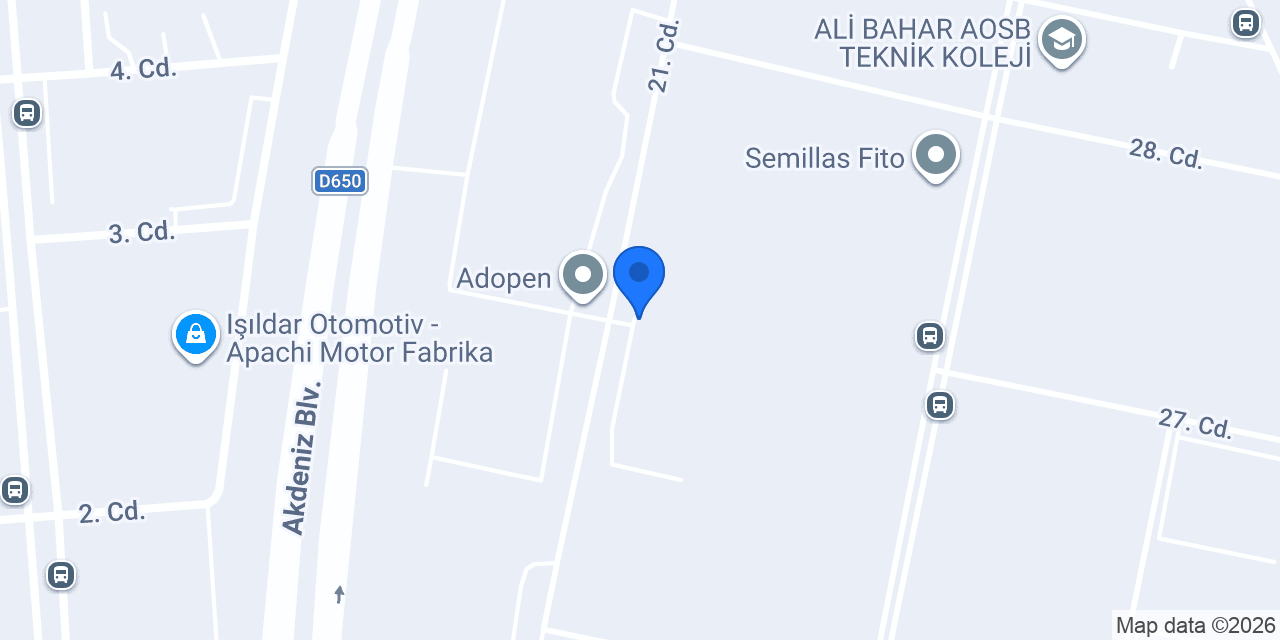 Ado Carbotek | Ctp Izgara, Carbodeck, Kompozit Profiller konumu