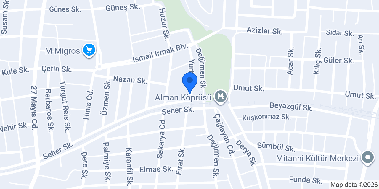 DEMİR DUŞ konumu