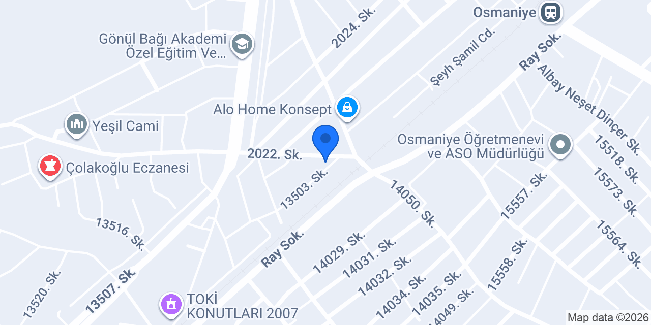 İŞLER KİTABEVİ BAHÇE ŞUBE konumu