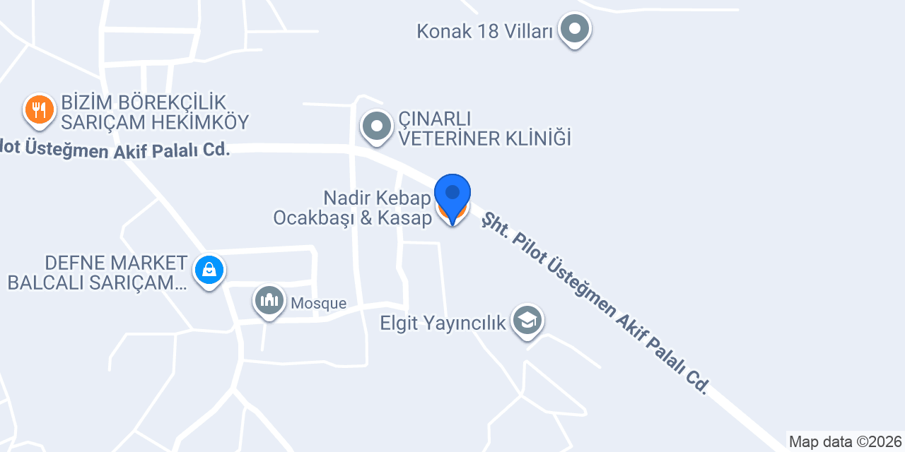 Nadir Kebap Ocakbaşı & Kasap konumu