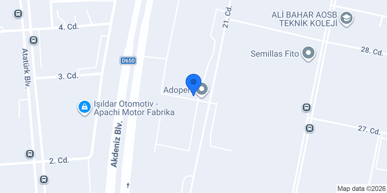 ADOFloor konumu