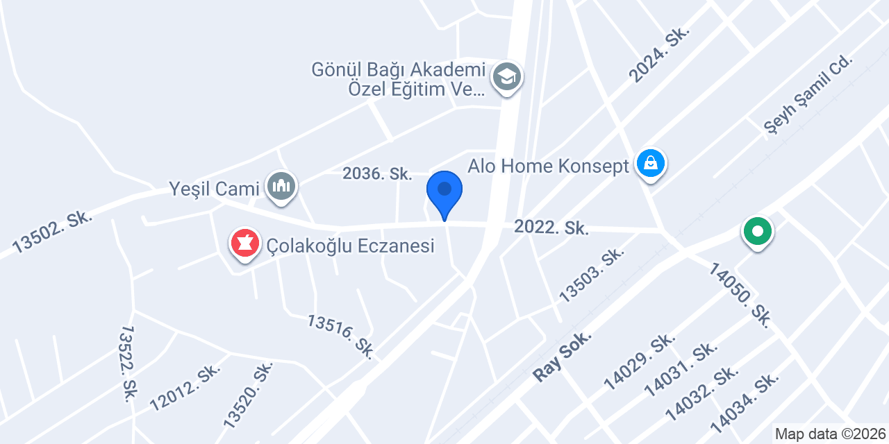 Gül Bobinaj Elektrik konumu