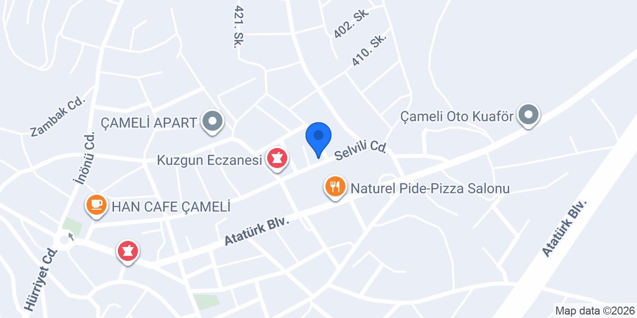 ÇAMELİ BABADAĞ SÜRÜCÜ KURSU konumu