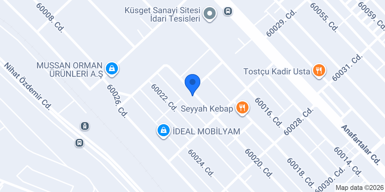 Orkide Yapı duşakabin ve cam balkon sistemleri konumu