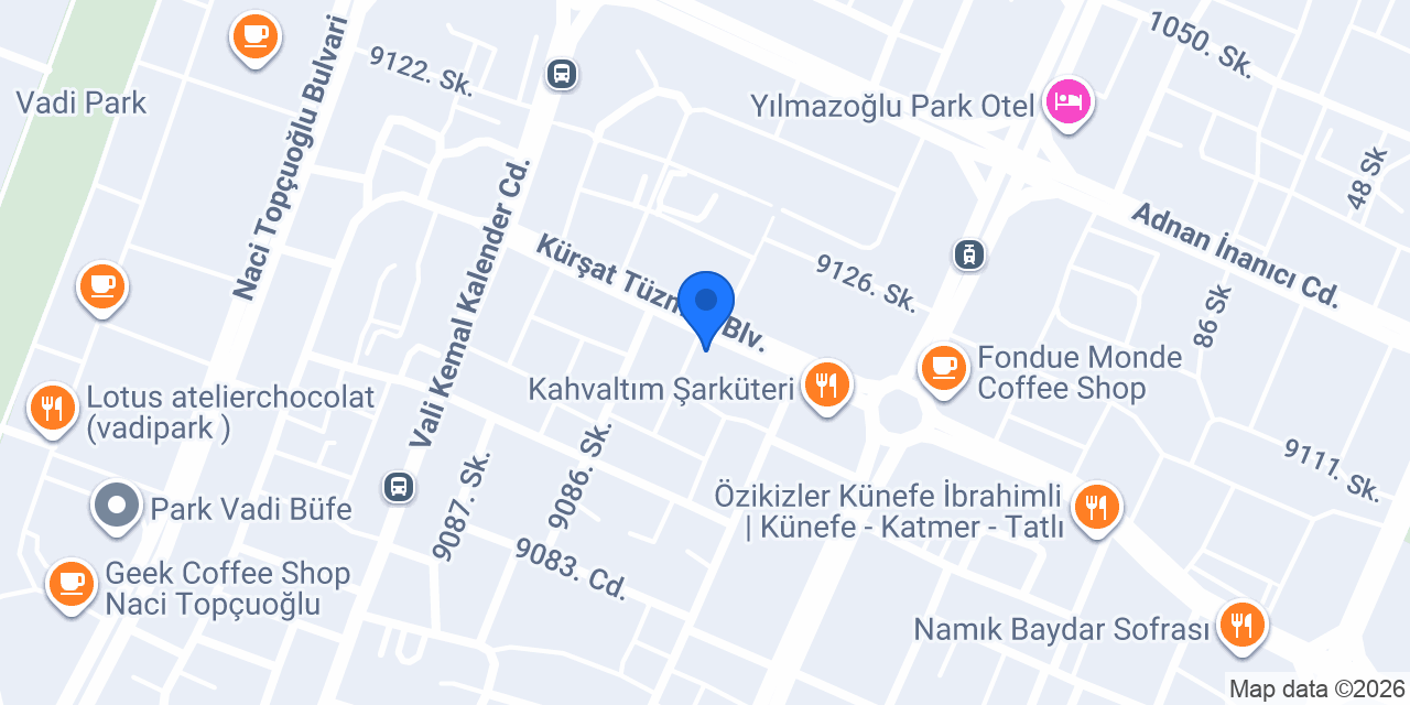 EDA TEKSTİL İBRAHİMLİ konumu