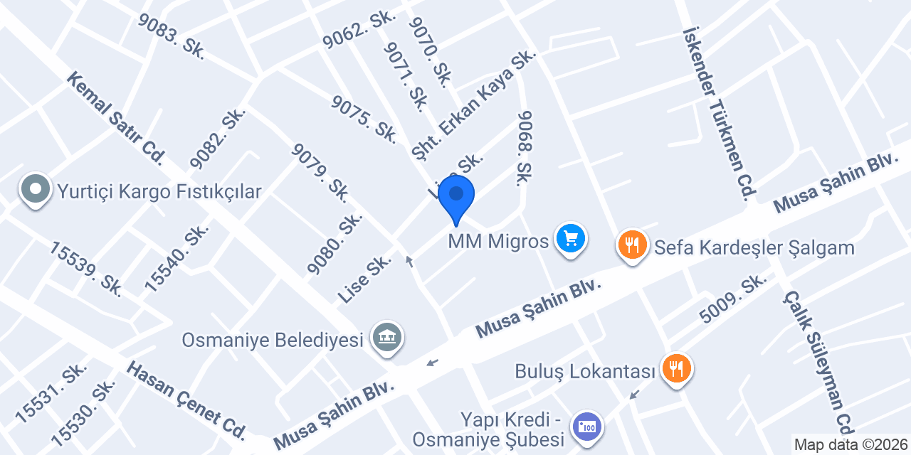 Diş Hekimi Aysel ATAGÜN konumu