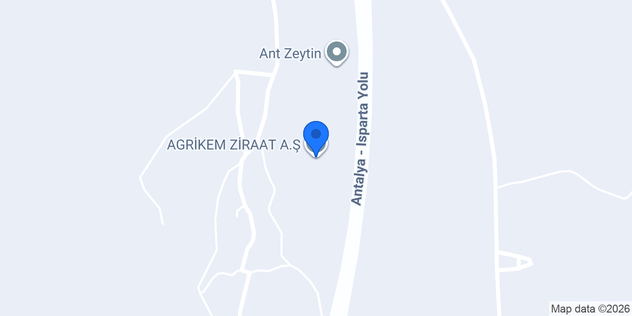 AGRİKEM ZİRAAT A.Ş. konumu