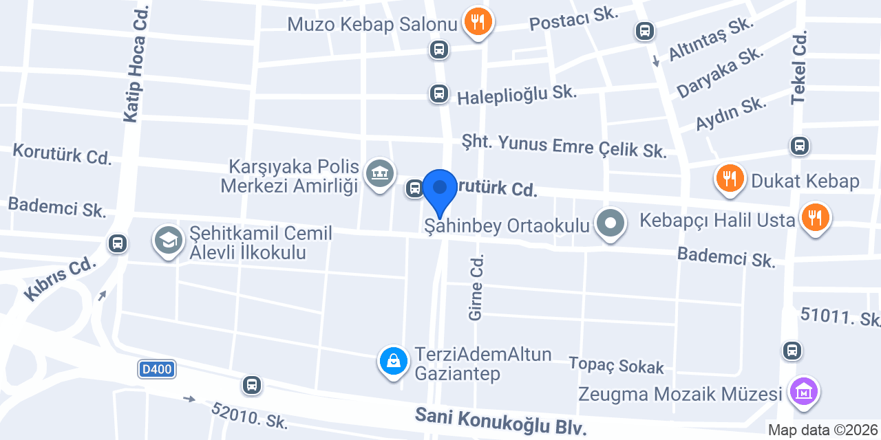 Habeşoğlu İnşaat Malzemeleri konumu
