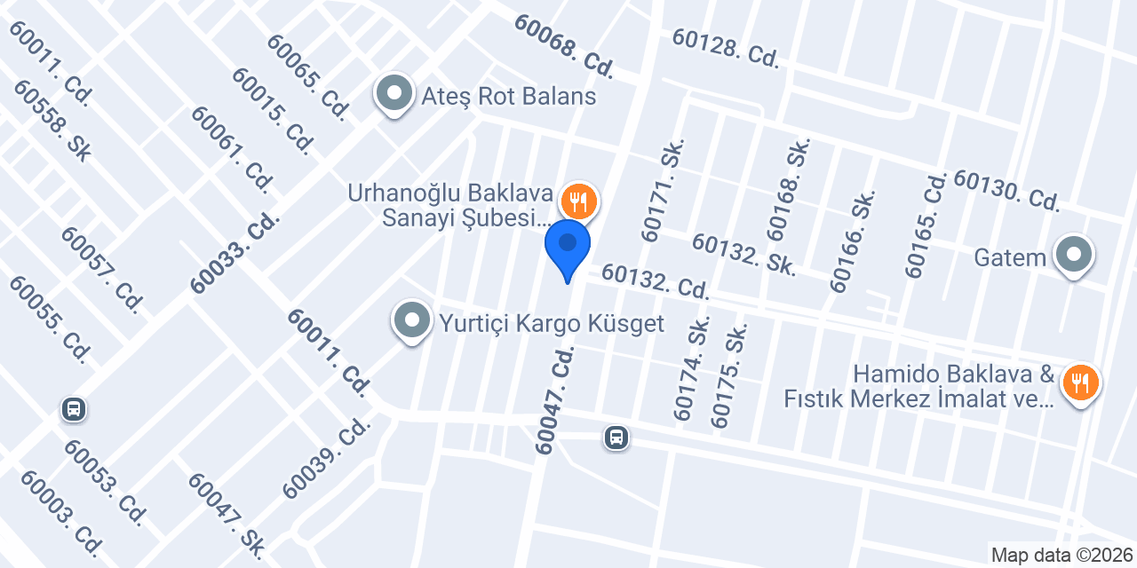 Akkent baklava Kusget şube konumu