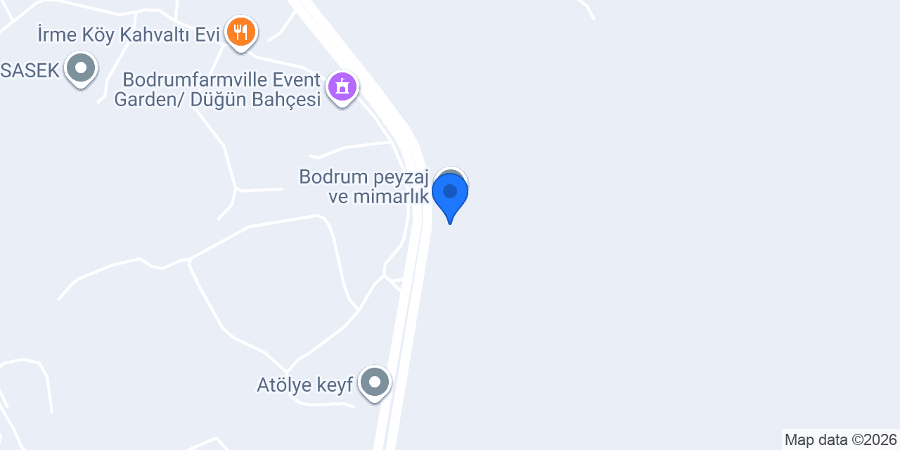 Mavi Ege Peyzaj konumu