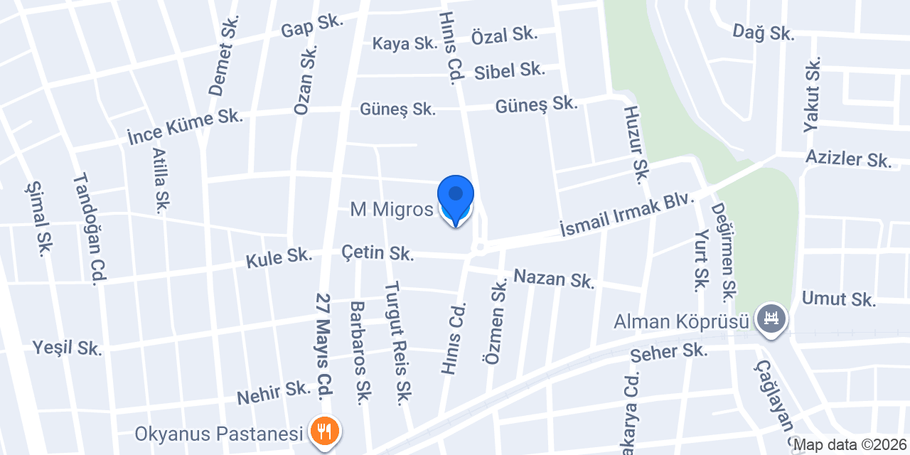 M Migros konumu