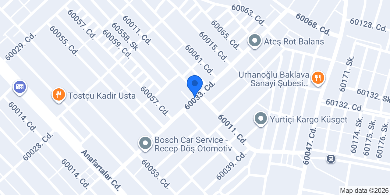 Küsget Döner konumu