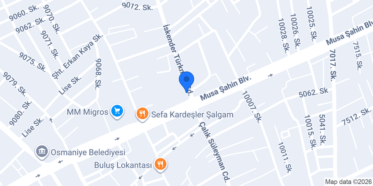 ÇİÇEK ET MARKET konumu