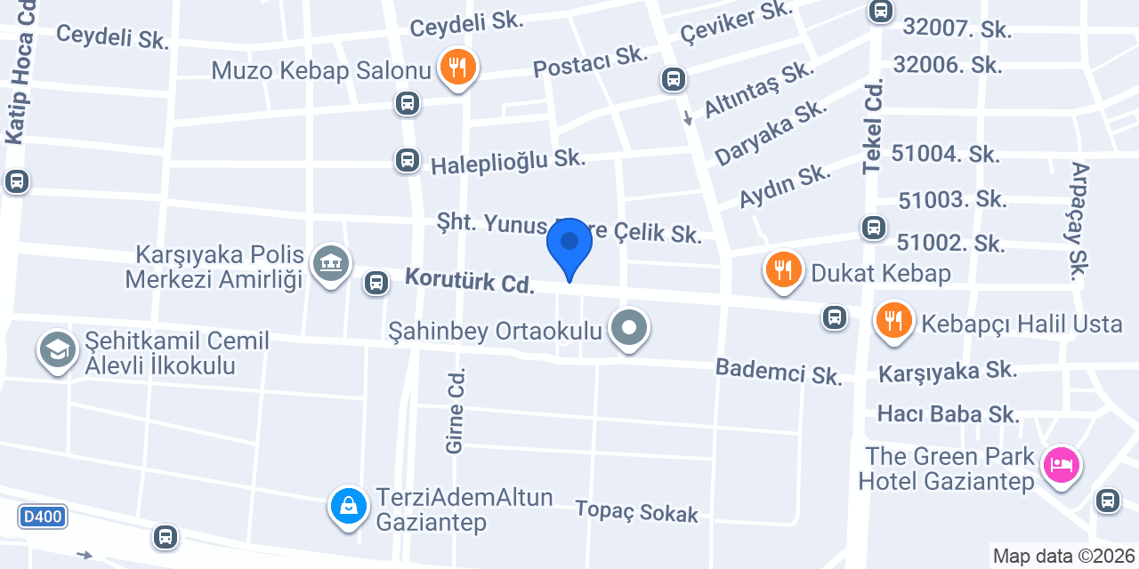 Ender Çiçekçilik konumu