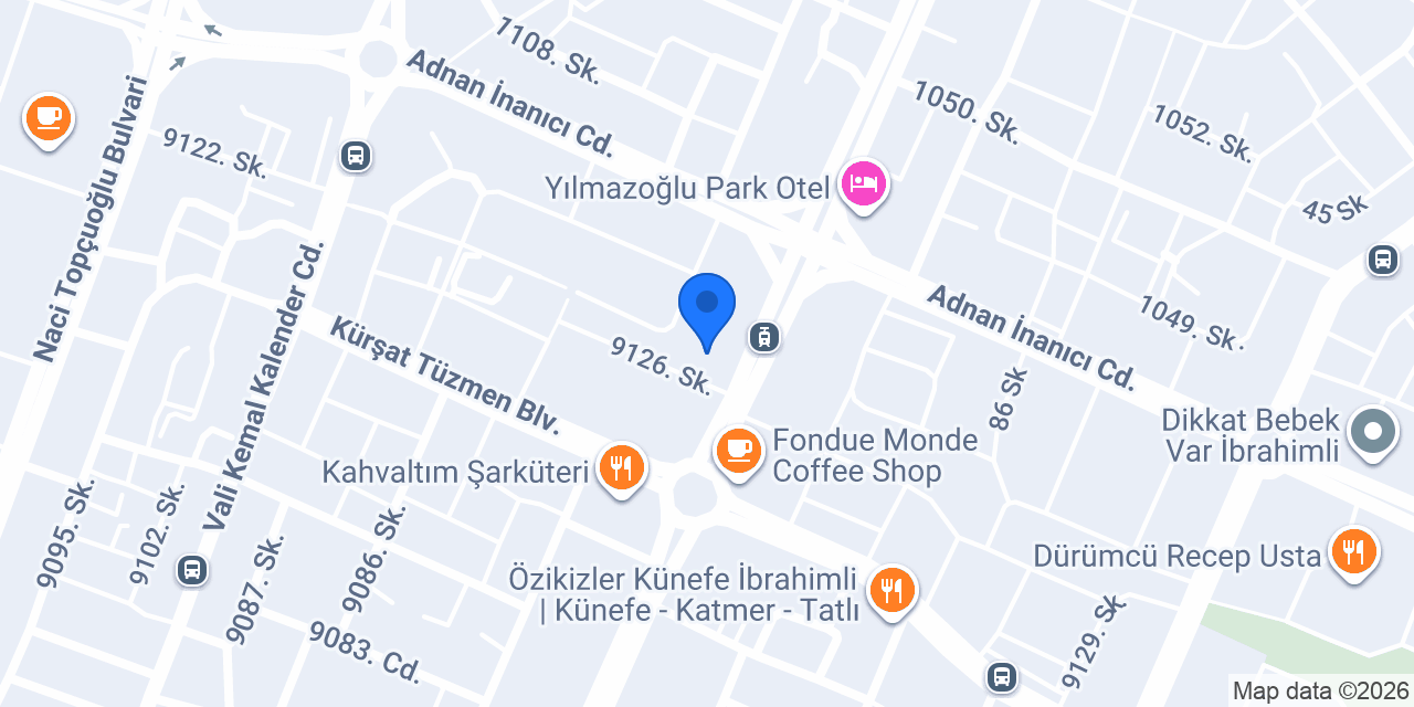 Nohutcu Ömer Usta İbrahimli Şube konumu