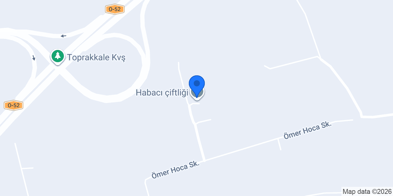 Habacı çiftliği konumu