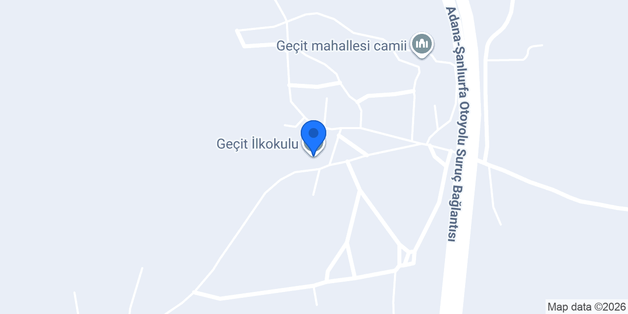 Geçit İlkokulu konumu