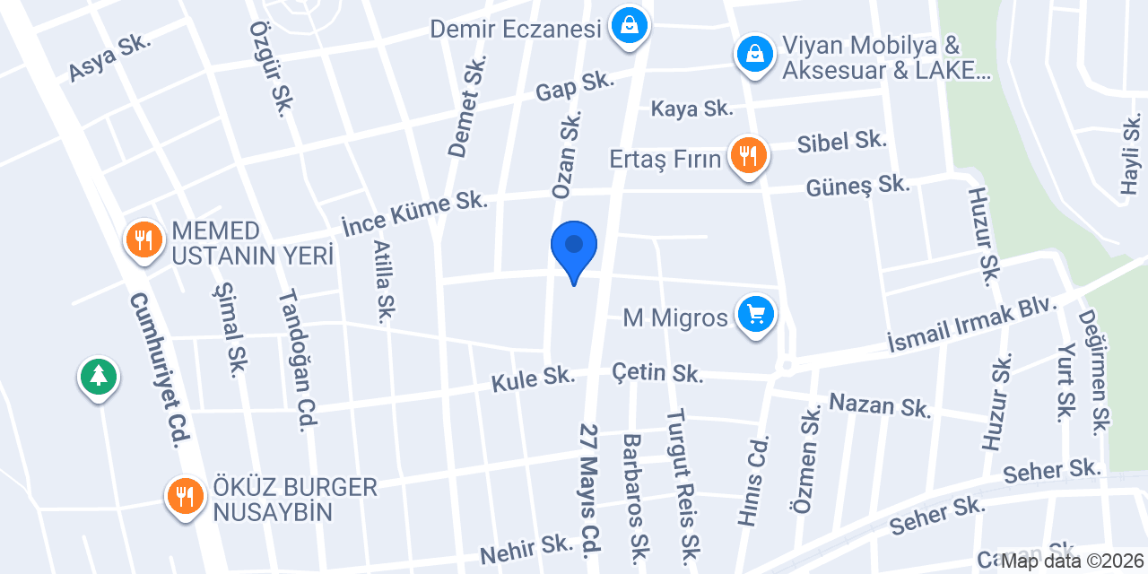 YALÇIN ELEKTİRİK konumu