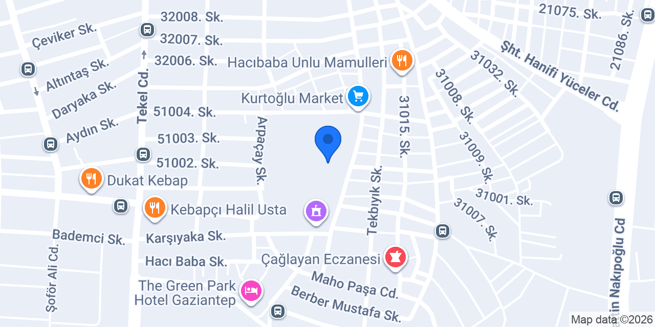Marshall - Keskin Boya konumu