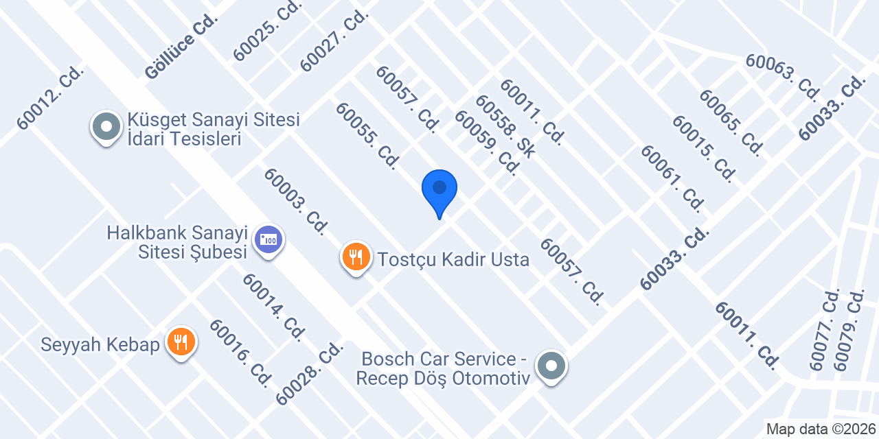 Cıncık otomotiv konumu