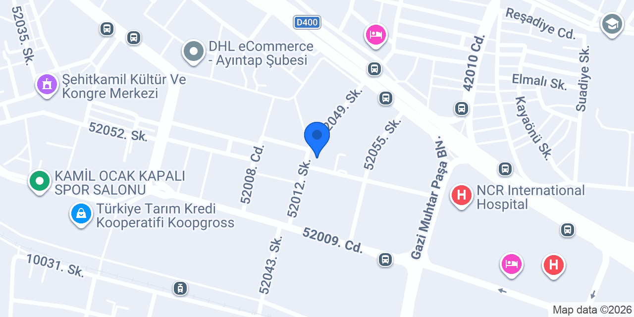 UNC Sigorta Gaziantep konumu